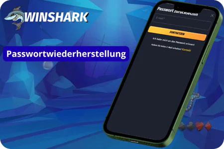 Passwortwiederherstellung Winshark
