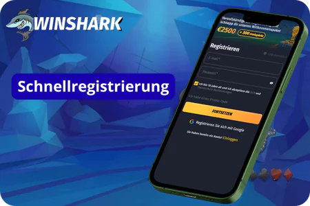 Schnellregistrierung Winshark
