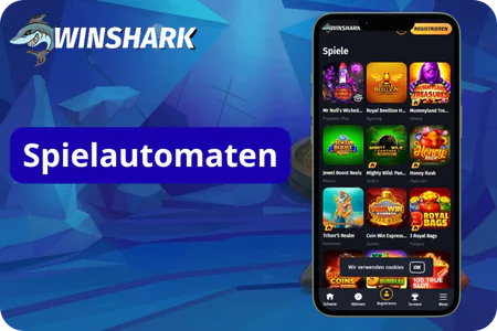 Spielautomaten Winshark